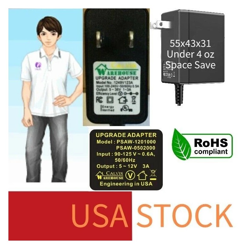 CW 5FT AC ADAPTER Vector 450 Amp Jump-Start System VEC012APM