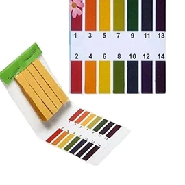 400 Pcs X Ph Test Strips Alkaline Paper Urine Saliva Level Indicator Ph 1-14 400 pieces (5 booklets)
