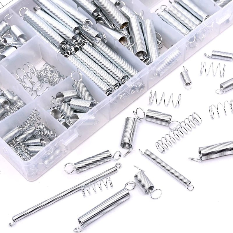 Yuentoen 200 Piece Spring Assortment Set Kit, Compression Springs Assortment,