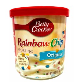 Betty Crocker Rainbow Chip Original Frosting 16 oz