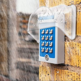 Sonew Plastic Rain Cover for Chime, Waterproof Shell for Door Access Control, Keypad Controller