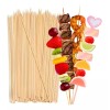 Jands Palillos Para Brochetas Palo De Bambú Madera 15cm 90pzs