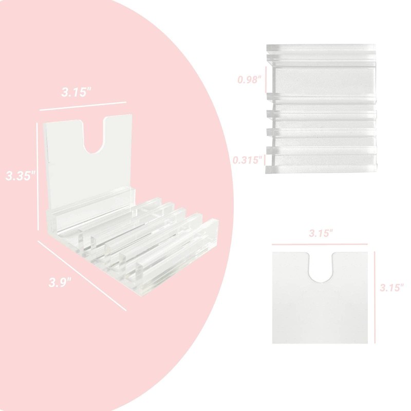YeeBeny Gua Sha and Facial Roller Holder - Acrylic Facial