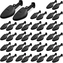 Honeydak 20 Pairs Plastic Shoe Stretcher Adjustable Shaper Stretchers Portable Shoe Trees Shoes Boot Holder for Men Women(Men Style,39-46 Size)
