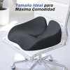 Cojín Ortopédico de Memory Foam para Silla, Alivio Eficaz del