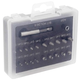 Buaak Screw Extractor Set, Screw Extractor, Left Extractor Set, Tool for Removing Broken Screws for Machine Screws, Wood Screws, Sheet Metal Screws