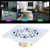 Stainless Steel Chrome Plated Floor Drain Anti Odor Insect Resistant