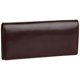 Orice Men's Long Wallet, Made with Oricce Leather, red (burgundy)