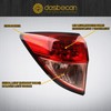 Dasbecan Driver Left Side Tail Light Assembly Compatible With 2016