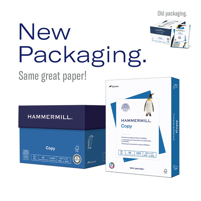 Hammermill Printer Paper, 20 Lb Copy Paper, 8.5 x 11