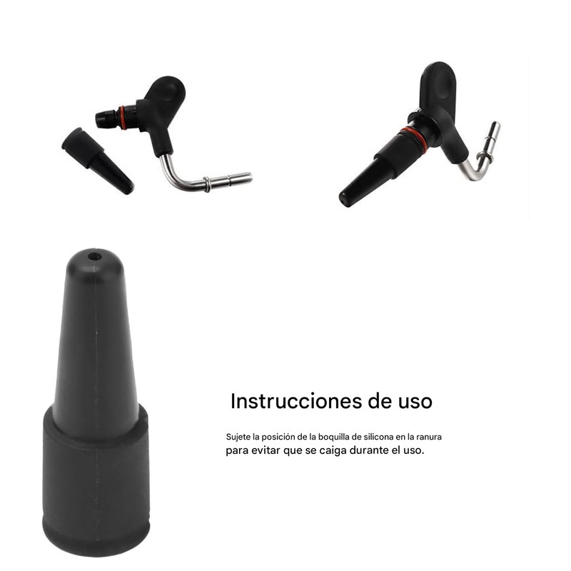 Coffee Machine Nozzle, Reusable Washable Hole Silicone Milk Foam Spout