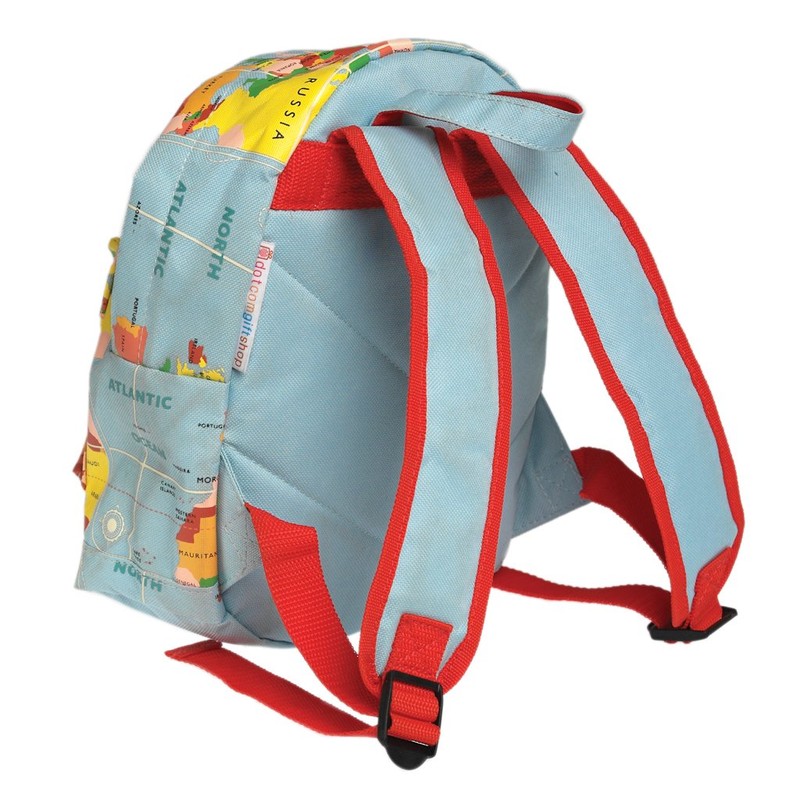 Rex International World Map - Backpack