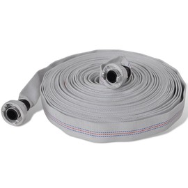 Festnight 20 Metre Flat Hose 20 m Fire Hose Construction Hose D-Storz 1 Inch Diameter