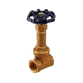 Midline Valve 66564 Long Bonnet Gate Valve 3/4 in. FIP Connections, Cast Brass