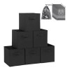 Caja De Almacenamiento Ropa Plegable Cubos Organizadores 12p