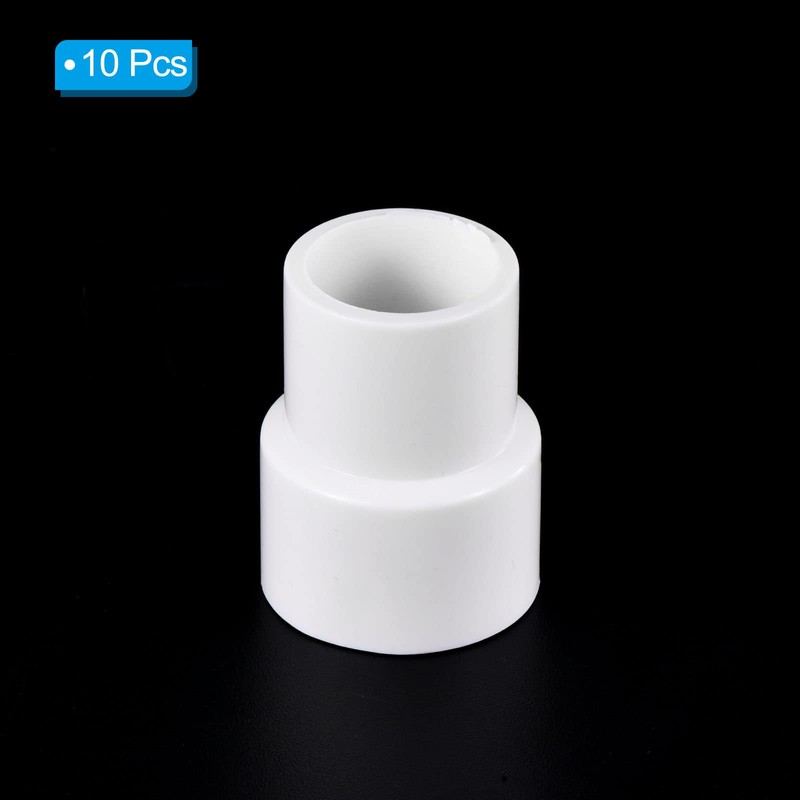 PATIKIL PVC Reducer Pipe Fitting 25mm to 20mm ID, 6