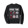 Things I Do In My Spare Time Robot Sweatshirt