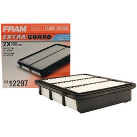 FRAM Extra Guard Rigid Panel Engine Air Filter Replacement, Easy Install w/Advanced Engine Protection and Optimal Performance CA12297, for Select Honda Accord Vehicles