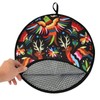 Roti Maker and Tortilla Warmer for Mess-Free Rolling 12 Inch
