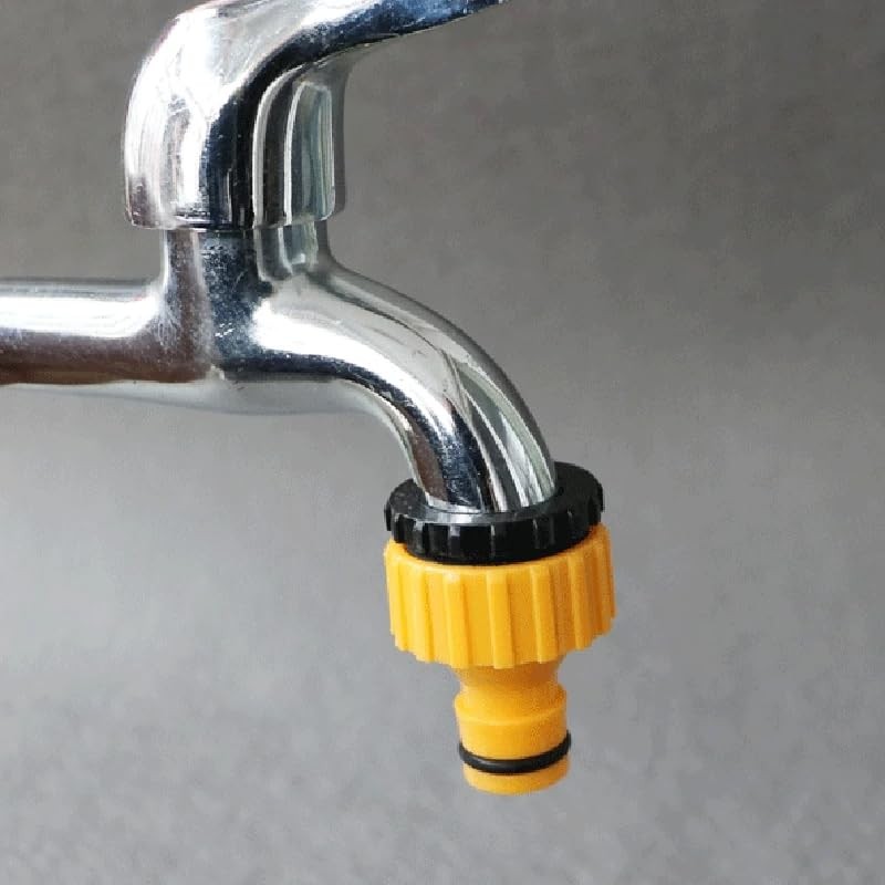 ABS Faucet Hose Joint Adapter 3/4"-1/2" Conversion Fitting for Outdoor