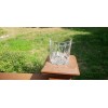 Crown Royal Crystal Cut "Sunburst" Whisky Wine Rocks Glass Logo