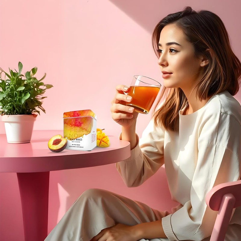 Life Plus Style Gourmet TEA NOW Mango Peach Green Tea