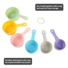 Smithcraft Measuring Cups Set 6, Colorful Plastic Measuring Cup Set,