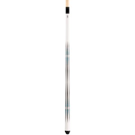 McDermott Lucky L74 Two-Piece Billiards Pool Cue Stick 3/8 x 10 - White
