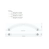 GG Great Grabz Grab Bar - 16 Inch, Heritage Acrylic