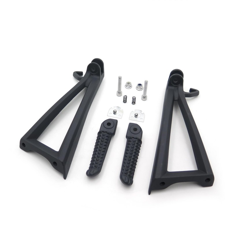 Black Rear Passenger Foot Peg for Yamaha Yzf R6 2006-2009