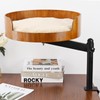 Wotunest Cat Desk Bed - 360° Rotating & Adjustable Wooden
