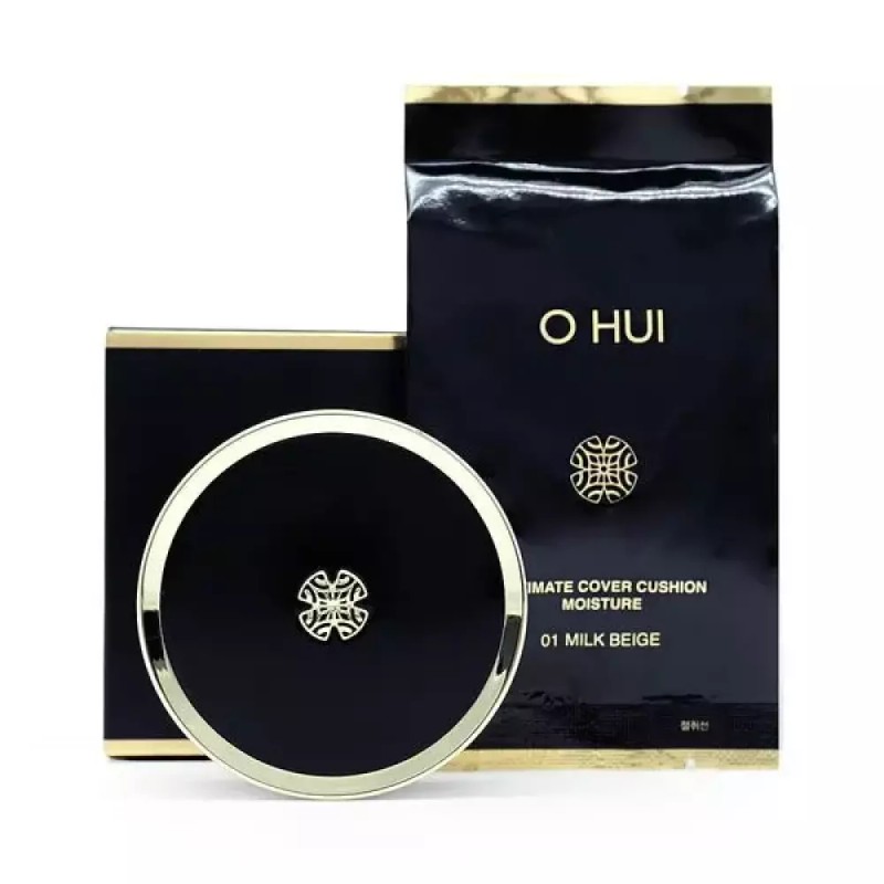 OHUI [오휘] 얼티밋 커버 쿠션 모이스처 본품+리필 1호 밀크베이지_P405676635 OHUI
