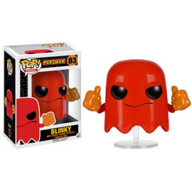 Funko POP Games: Pac-Man - Blinky Action Figure
