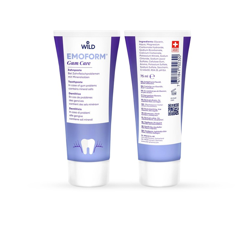 EMOFORM Gum Care Toothpaste For Gum Problems