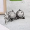 Silver Tooth Holder, First Curl and Tooth Keepsake Box,Carriage Shape