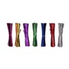 JHere 4'' Long Metallic Twist Ties - 7 Colors, 700