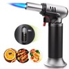 Homitt Kitchen Culinary Refillable Blow Butane Torch Lighter for Desserts