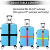 Suitcase Strap, Pack of 8, Luggage Strap, Adjustable Suitcase Strap,