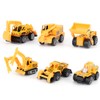 6pcs 1:64 Engineering Car Model Alloy Construction Vehicle Car Model