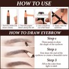 BAMTTOO Eyebrow Mapping Kit Pre-Inked Eyebrow Mapping String 30 Meters