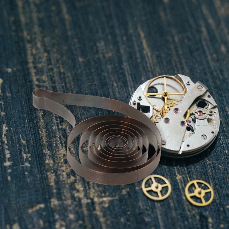 RORPOIR 4Pcs Alarm Clock Metal Spring Alarm Clock Replacement Mechanical