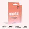 Three Mobile PAYG Voice SIM Pack - 100GB - £15