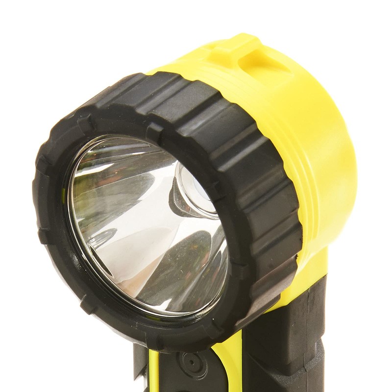 Dorcy Intrinsically Safe 190-Lumen Flashlight with Pocket Clip, Water-Resistant, Yellow