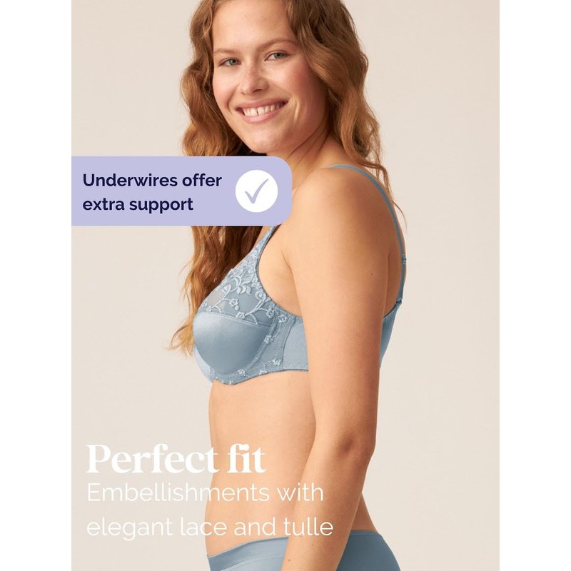 Naturana 87543 Underwired Bra Matcha Sorbet 36D