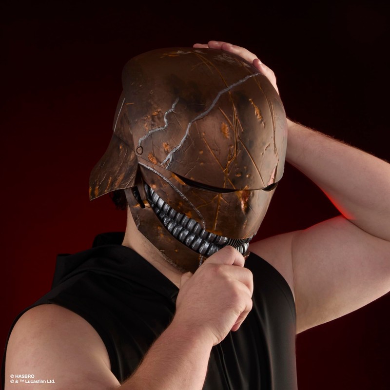 STAR WARS The Black Series The Stranger Premium Electronic Helmet,