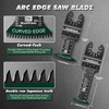 nuyikaso 5Pcs Multi Tool Blade Set for Wood Plastic Include