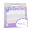 Cotton Tummy Liner, XL, White, 3-Pack by More of Me