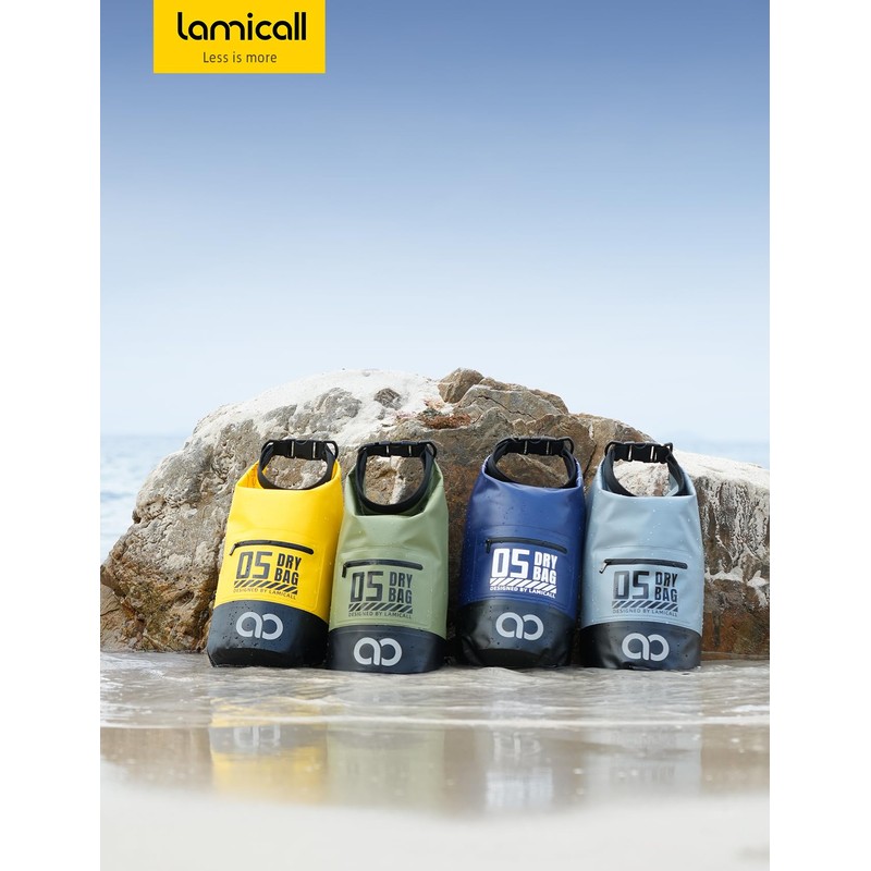 Lamicall Dry Bag, Waterproof Bag - [Robust & Anti-Scratch] 5L/10L/20L/30L/40L