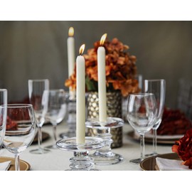 BOLSIUS Ivory Dinner Candles - 10 Pack Unscented 9 Inch Straight Taper Candle Set - 8 Hour Burn Time - Premium European Quality - Smokeless And Dripless Household, Spa, Wedding, And Party Candlestick