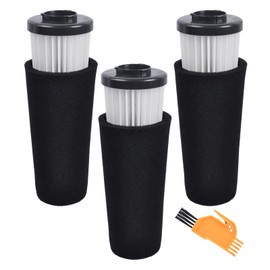 KEEPOW F112 Filter Replacement Odor Trapping Compatible with Dirt Devil endura UD20124 UD70355B UD70187 UD70186 UD70181 UD70167P UD20120NC UD70161 UD70171 UD70174 UD70174B UD70164 UD70182, 3 Pack